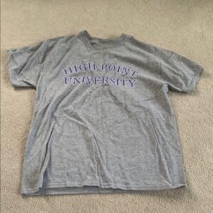 High Point University Grey T-Shirt (Size Medium)